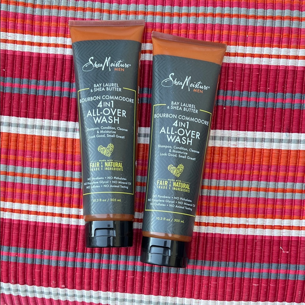 Shea Moisture Men Bay Laurel & Shea Butter 4-in-1 All-Over Wash - 10.3 go oz.
